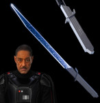 Star Wars replika svetlobnega meča Darksaber - novo