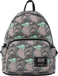 Star Wars The Child mini nahrbtnik z vzorcem čez celotno površino Loun