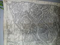 Star zemljevid Ljubljana, Kranj, Kamnik, Litija...