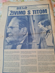 Stara izdaja Delo, Živimo s Titom, 10.5.1980