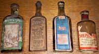Stare lekarniške steklenice za zdravila