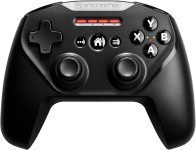 SteelSeries Nimbus+ brezžični igralni plošček črne barve za mobilne te