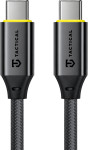 Tactical Fast Rope Aramid 2.0 pleten USB-C v USB-C kabel 100W črne bar