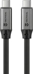 Tactical Fat Man 2.0 USB-C v USB-C kabel 60W sive barve dolžine 1m - n
