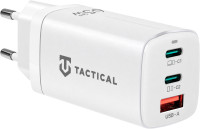 Tactical FlashBang 2.0 GaN stenski polnilec s 3 USB vhodi 65W bele bar
