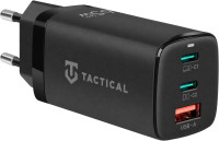 Tactical FlashBang 2.0 GaN stenski polnilec s 3 USB vhodi 65W črne bar