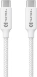 Tactical Stitch Thread pleten USB-C v USB-C kabel bele barve dolžine 3
