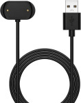 Tactical USB polnilni kabel črne barve za Amazfit GTR3 & GTR3 Pro & GT