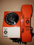 Telefon ISKRA olimpijada Sarajevo 1984 stenski