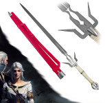 The Witcher Ciri replika jeklenega meča - novo