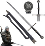 The Witcher Geraltov jekleni meč replika - novo