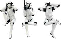 Three Wise Stormtroopers figura Nemesis Now - novo