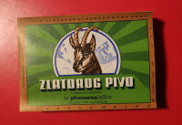 VINTAGE ETIKETE, NALEPKE  - PIVOVARNA LAŠKO,ZLATOROG PIVO,JUGOSLAVIJA
