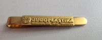 VINTAGE KRAVATNA SPONKA - KK JUGOPLASTIKA,SPLIT,JUGOSLAVIJA
