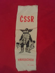 vintage zastavica Harrachov, Češkoslovaška