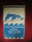 vintage zastavica Hotel Delfin, Poreč, Jugoslavija