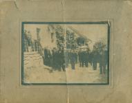 Vuhred, gostilna pri Kovaču, pogreb, 1900-ta, Wuchern, kartonka