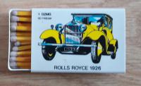 Vžigalice Rolls Royce 1926