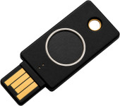 Yubico YubiKey Bio FIDO Edition biometrični varnostni ključ USB-A - no