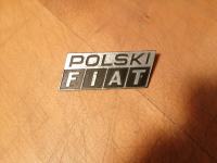 Znak, značka, oznaka za avto - POLSKI FIAT