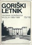 Goriški letnik : zbornik Goriškega muzeja 1984