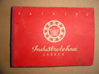 INDUSTROTEHNA ZAGREB, KATALOG KUGLIČNI I VALJKASTI LEŽAJI, 1963