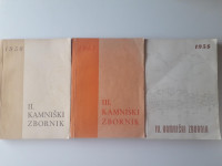 KAMNIŠKI ZBORNIK, 1956, 1957, 1958