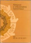 Simpozij o intestinalnoj helmintijazi, Niš, 25. XI - 27. XI 1971 /