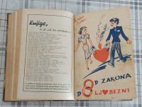 STARA KNJIGA NASVETI ZA ŽIVLJENJE,LETNIK 1939