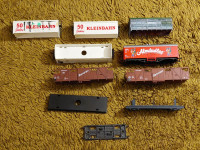 1:87 H0 okvirji tovornih vagonov Kleinbahn, neznani proizvajalci