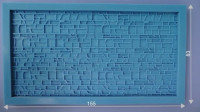 Silikonski kalup za mavčne odlitke- podporni zid