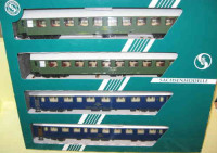 Vagon set "Balkan express" Sachsenmodelle.