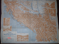 Vintage redek zemljevid Kraljevine Jugoslavije