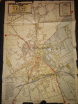 Zemljevid Udine (Videm) 1928