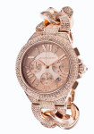 Michael Kors Rose Gold Camille Chronograph 42mm Watch