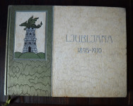Ljubljana (po potresu) 1895 - 1910, tiskarna Dragotin Hribar