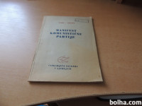 MANIFEST KOMUNISTIČNE PARTIJE MARX-ENGELS CANKARJEVA ZALOŽBA 1947