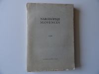 NARODOPISJE SLOVENCEV II. DEL, 1952