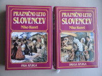 NIKO KURET, PRAZNIČNO LETO SLOVENCEV, 1 IN 2 KNJIGA, KOMPLET