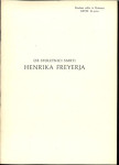 Ob stoletnici smrti Henrika Freyerja