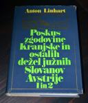 Poskus zgodovine Kranjske in ostalih dežel južnih Slovanov, Linhart