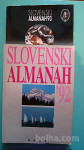 Priročnik SLOVENSKI ALMANAH '92 in '93 - prodam