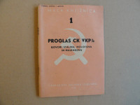 PROGLAS CK VKP/b, GOVORI STALINA, MOLOTOVA IN MALENKOVA, 1946