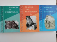 SPOMINI IN PRIČEVANJA, IZGNANCI, 3 KNJIGE V KOMPLETU
