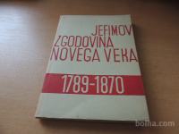 ZGODOVINA NOVEGA VEKA 1789-1870 A. V. JEFIMOV DZS 1949