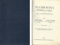 Zgodovina starega veka za drugi razred srednjih šol / Binter, Vojteh
