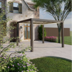 Bioklimatska pergola motorno upravljanje lamel