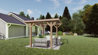 Lesena pergola S