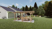 Lesena pergola XL