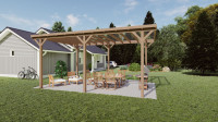 Lesena pergola XXXL